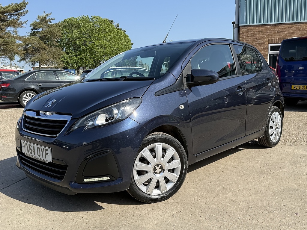 Peugeot 108 Active 1.0 U12183 Ulez YX64OYF Blue #6