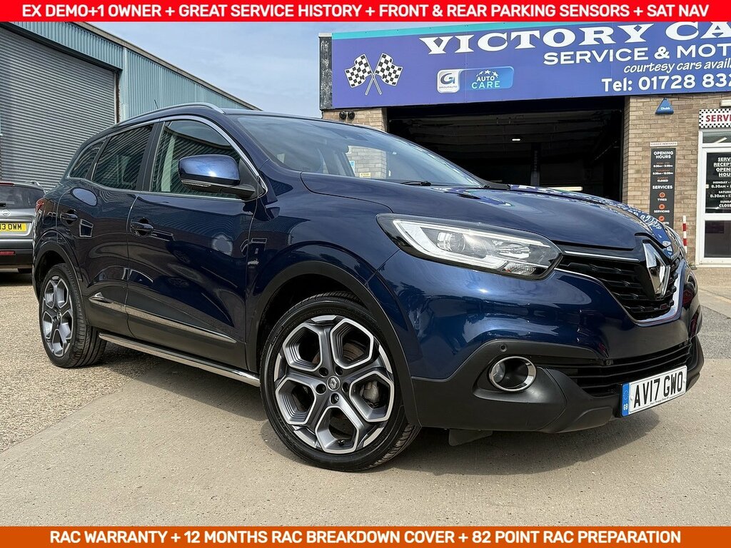 Renault Kadjar 1.5Dci Dynamique S Euro 6 U12231 Ulez Blue