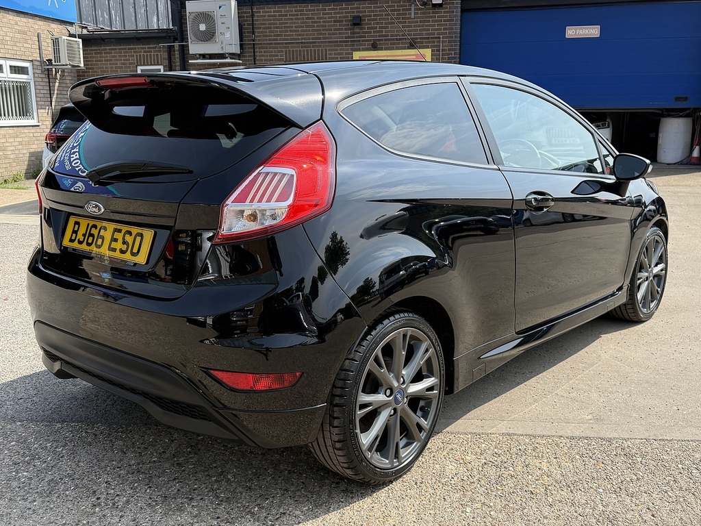 Ford Fiesta 1.0 Ecoboost Zetec S U12210 BJ66ESO Black #2