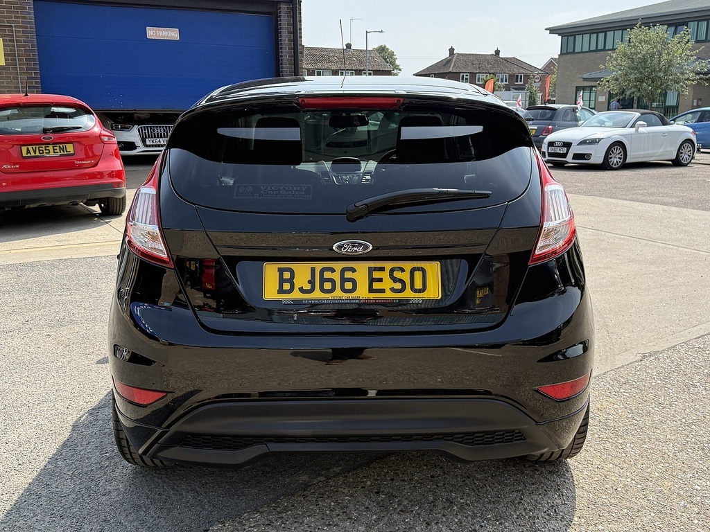 Ford Fiesta 1.0 Ecoboost Zetec S U12210 BJ66ESO Black #3