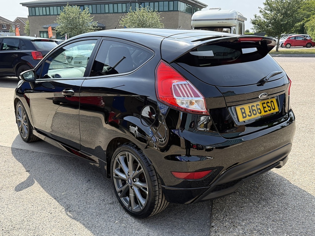 Ford Fiesta 1.0 Ecoboost Zetec S U12210 BJ66ESO Black #4