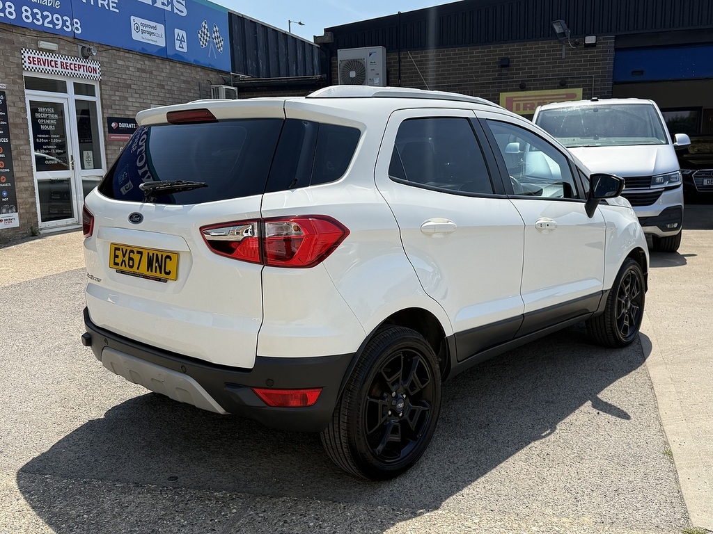 Ford Ecosport 1.5 Titanium Powershift U12265 Ulez White #2