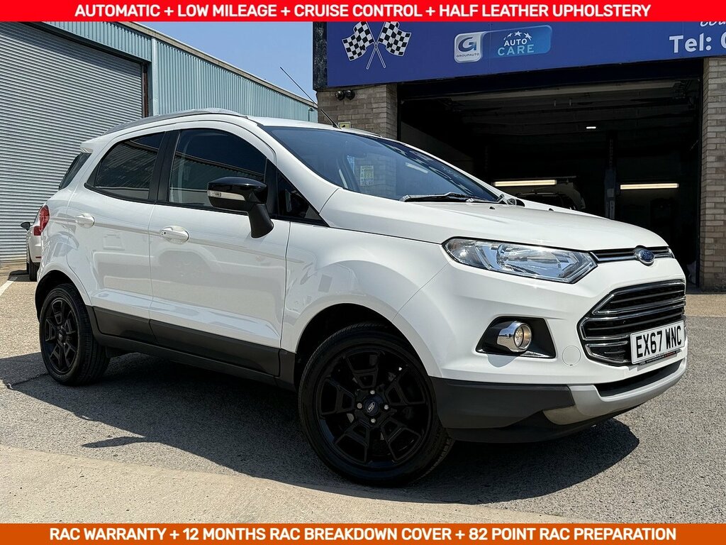 Ford Ecosport 1.5 Titanium Powershift U12265 Ulez White