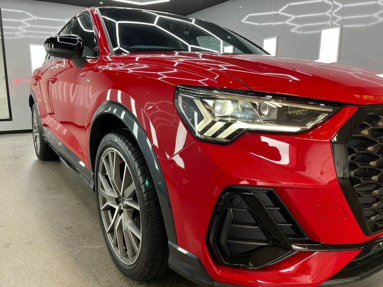 Audi Q3 Sportback Tfsi S Line Black Edition PX25MHM Red #3