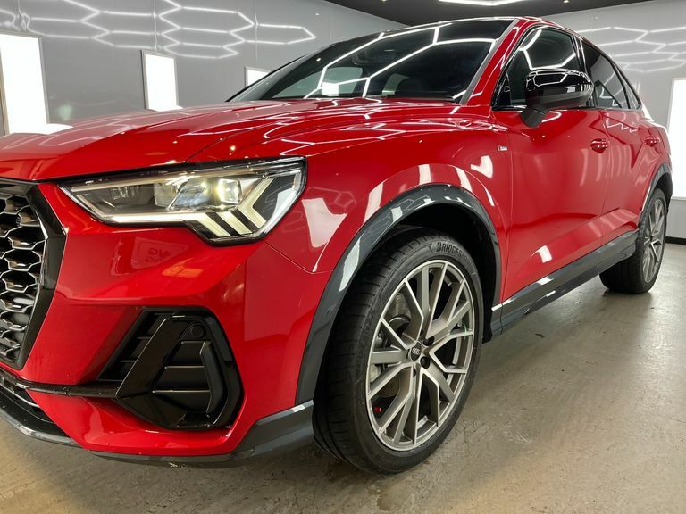 Audi Q3 Sportback Tfsi S Line Black Edition PX25MHM Red #6