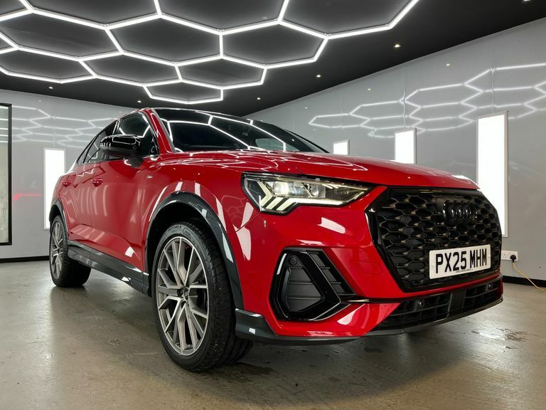Audi Q3 Sportback Tfsi S Line Black Edition PX25MHM Red #2
