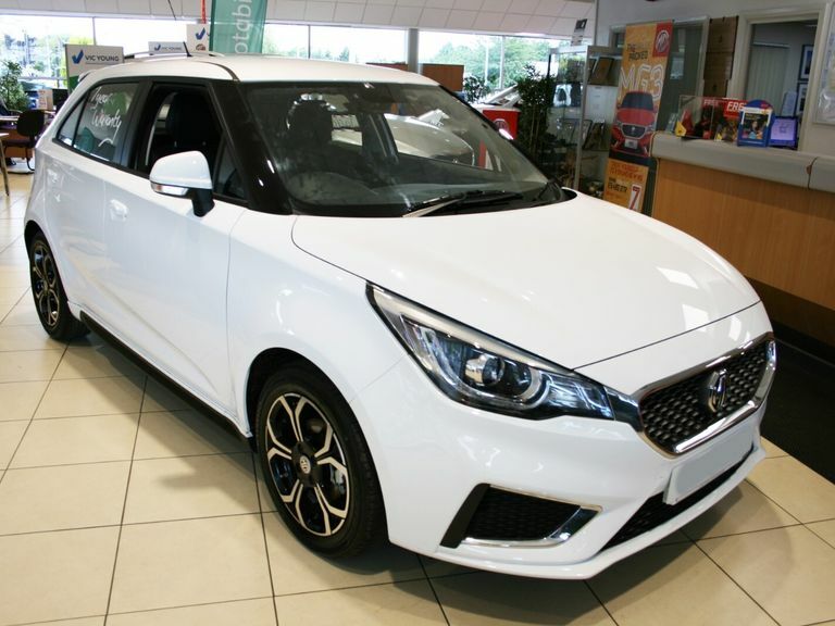 MG MG3 Exclusive Nav Vti-tech White