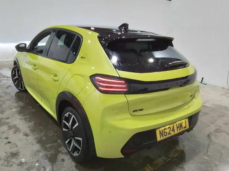 Peugeot 208 Puretech Gt Ss Yellow