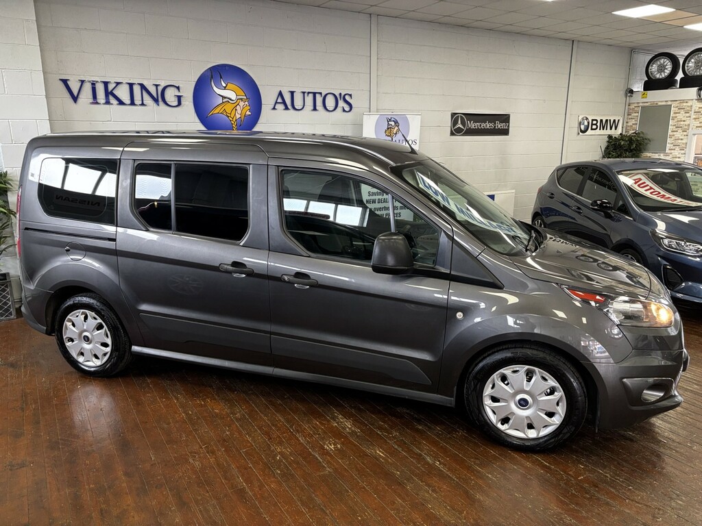 Ford Grand Tourneo Connect Mpv 1.5 Ecoblue Zetec 2019 Grey #2
