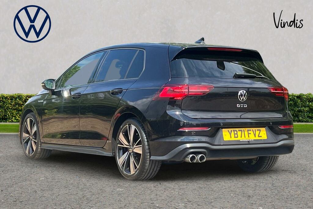 Volkswagen Golf Volkswagen Golf Gtd 2.0 Tdi 200Ps 7-Speed Dsg 5 Do YB71FVZ Black #3