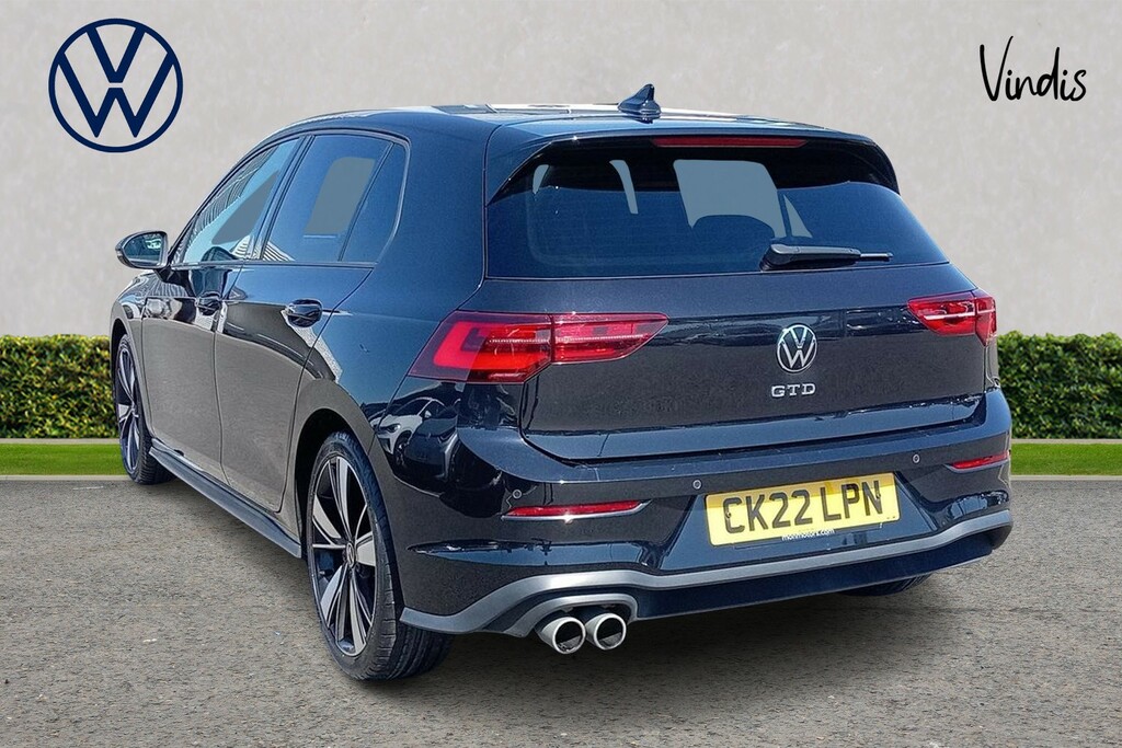 Volkswagen Golf Volkswagen Golf Gtd 2.0 Tdi 200Ps 7-Speed Dsg 5 Do Black #3