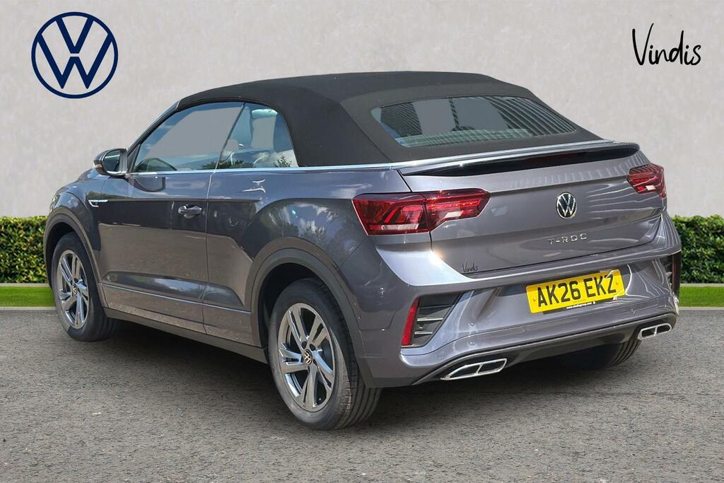 Volkswagen T-Roc Volkswagen T-roc Cabriolet R-line 1.5 Tsi 150Ps 7- AK26EKZ Grey #3