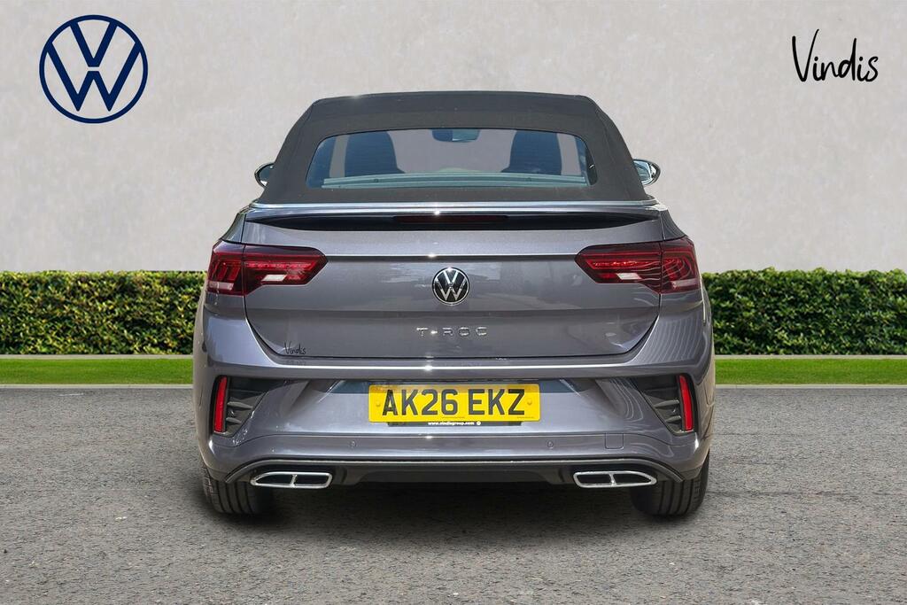 Volkswagen T-Roc Volkswagen T-roc Cabriolet R-line 1.5 Tsi 150Ps 7- AK26EKZ Grey #4