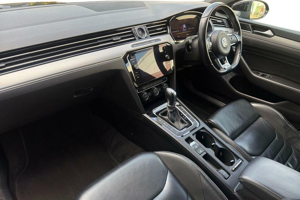 Volkswagen Arteon Volkswagen Arteon 2.0 Tdi R-line Fastback Dies YM19ESV Black #2