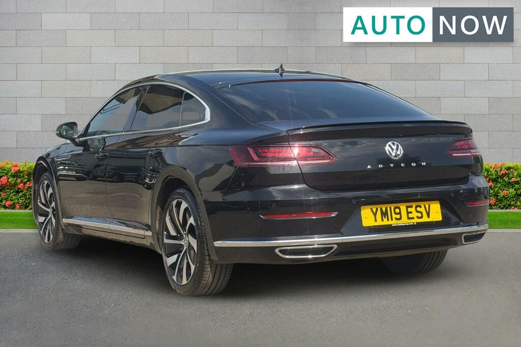 Volkswagen Arteon Volkswagen Arteon 2.0 Tdi R-line Fastback Dies YM19ESV Black #3