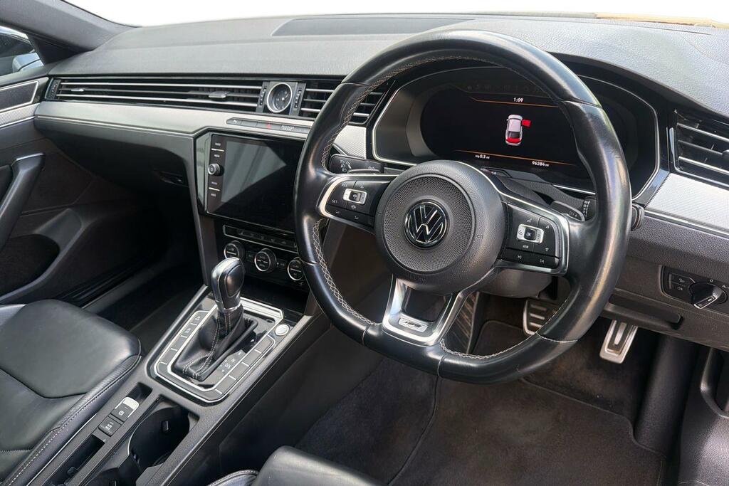 Volkswagen Arteon Volkswagen Arteon 2.0 Tdi R-line Fastback Dies YM19ESV Black #6