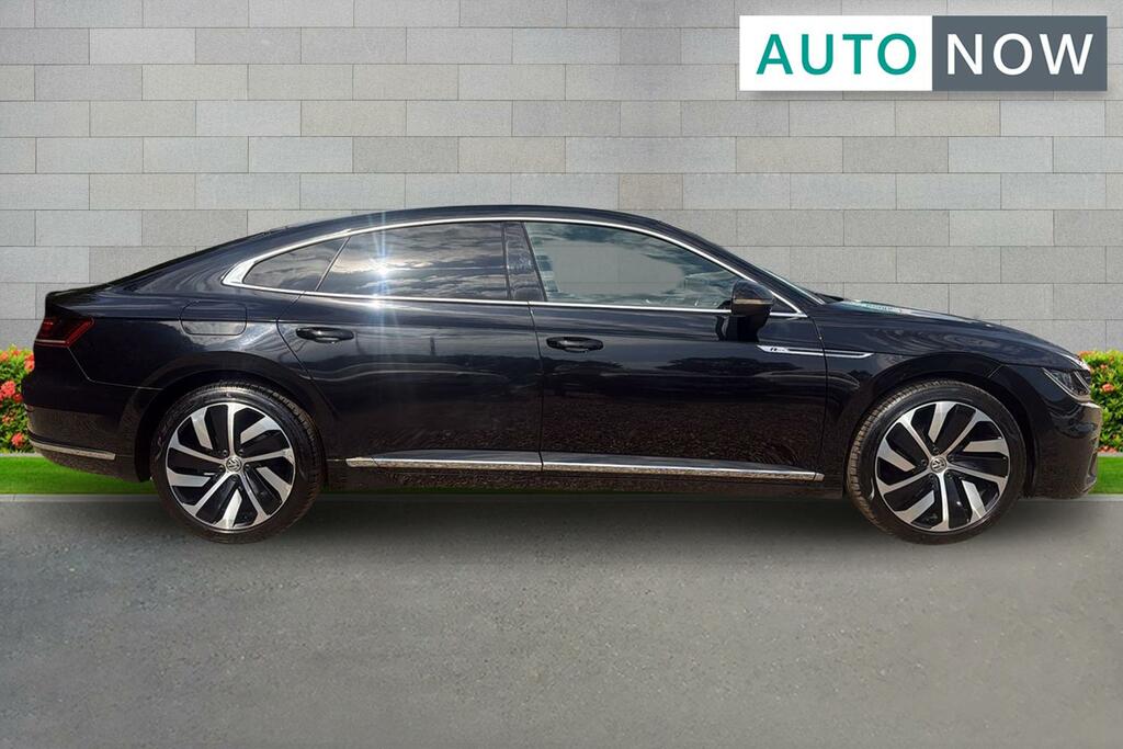 Volkswagen Arteon Volkswagen Arteon 2.0 Tdi R-line Fastback Dies YM19ESV Black #4