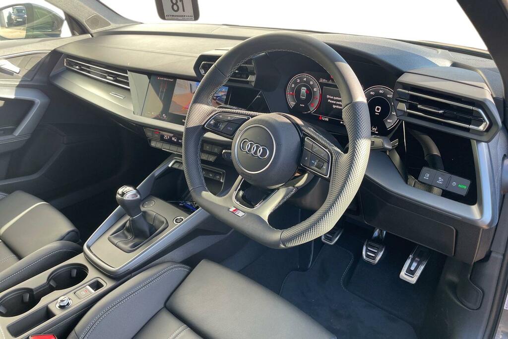 Audi A3 Audi A3 Saloon 1.5 Tfsi 150 S Line KM26BYC Grey #6