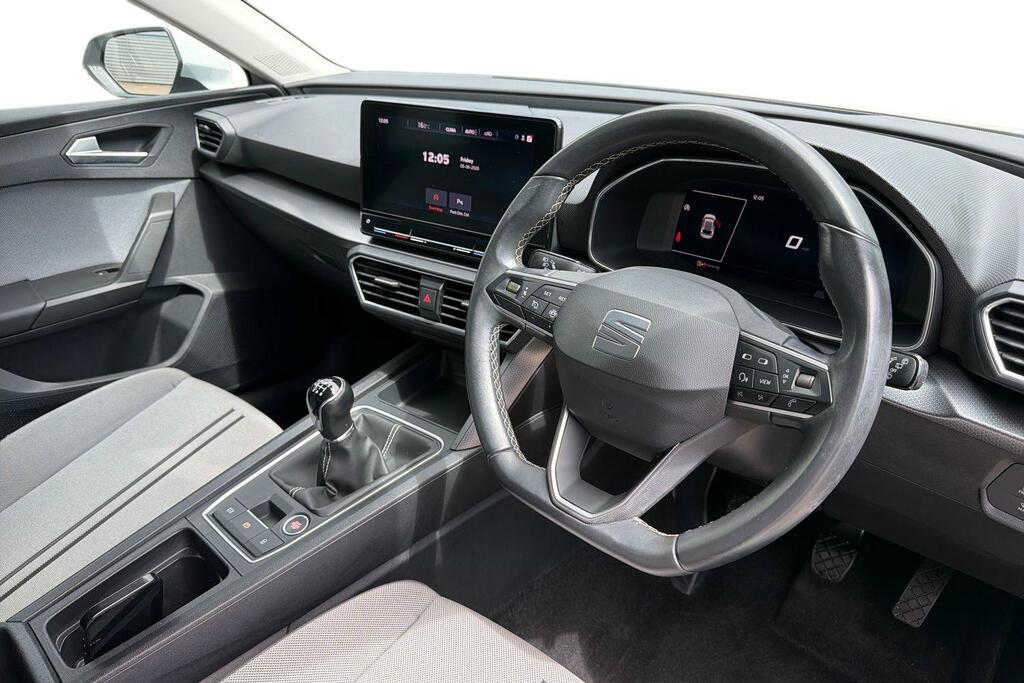 Seat Leon Seat Leon Se Dynamic 1.0 Tsi 110 6-Speed Ma White #6