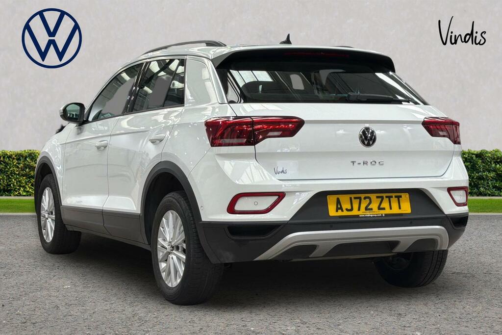 Volkswagen T-Roc Volkswagen T-roc Hatchback 1.0 Tsi Life AJ72ZTT White #3