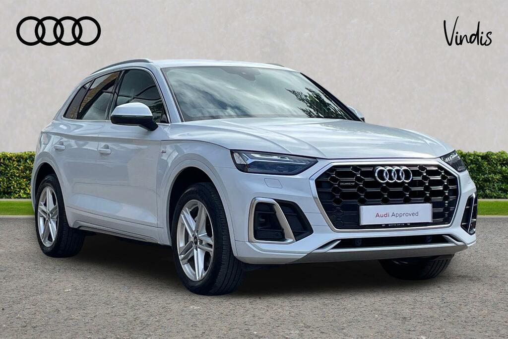 Audi Q5 Audi Q5 S Line 50 Tfsi E Quattro 299 Ps S Tronic HG22FXF White