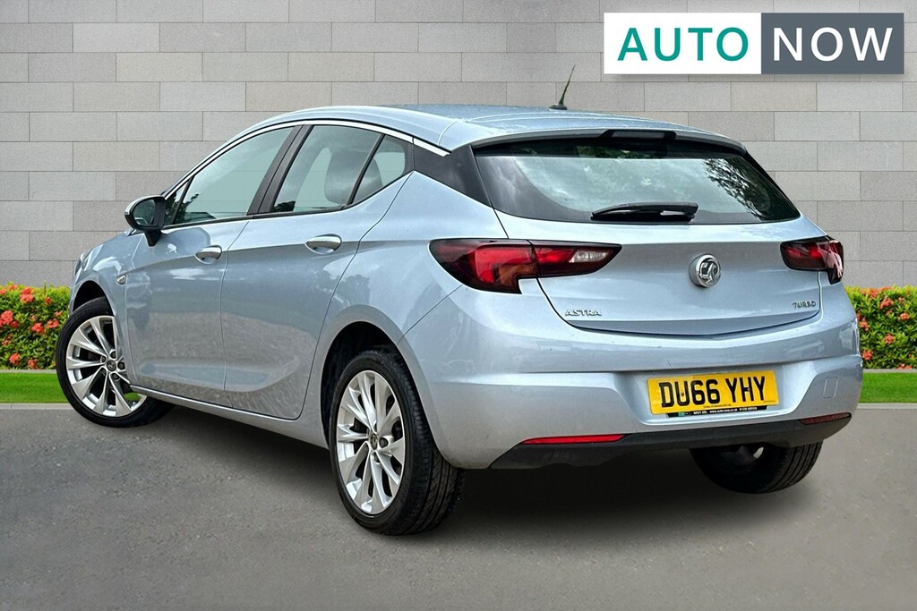 Vauxhall Astra Vauxhall Astra 1.4I Turbo Design Hatchback Pet DU66YHY Silver #5