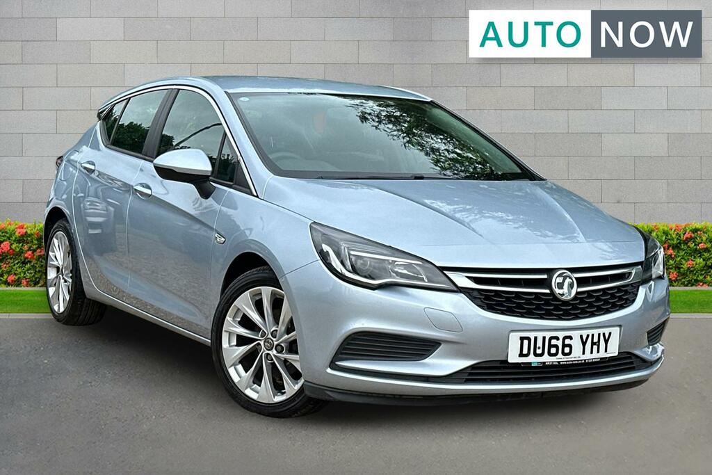 Vauxhall Astra Vauxhall Astra 1.4I Turbo Design Hatchback Pet Silver