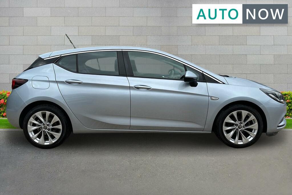 Vauxhall Astra Vauxhall Astra 1.4I Turbo Design Hatchback Pet DU66YHY Silver #4
