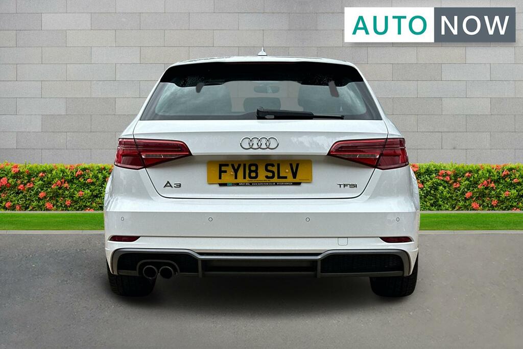 Audi A3 Audi A3 1.5 Tfsi Cod S Line Sportback M FY18SLV White #3