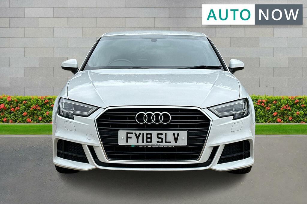 Audi A3 Audi A3 1.5 Tfsi Cod S Line Sportback M FY18SLV White #2