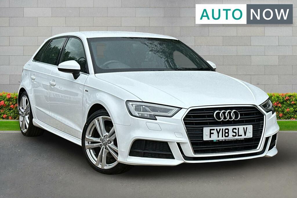 Audi A3 Audi A3 1.5 Tfsi Cod S Line Sportback M White