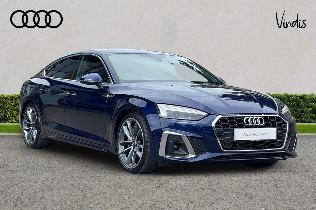Audi A5 Audi A5 Sportback S Line 40 Tfsi 204 Ps S Tronic Blue