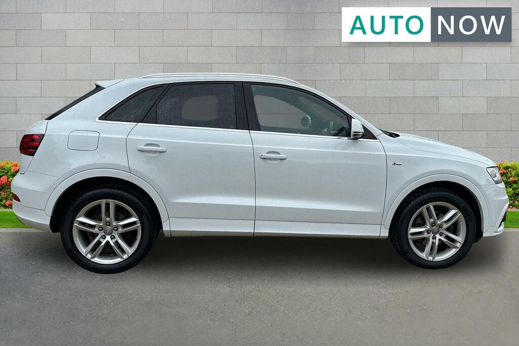 Audi Q3 Audi Q3 2.0 Tdi S Line Suv Euro White #4