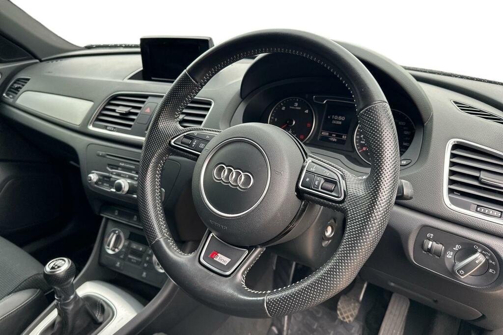 Audi Q3 Audi Q3 2.0 Tdi S Line Suv Euro White #6