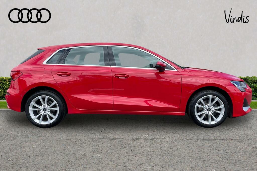 Audi A3 Audi A3 Sportback Sport 30 Tfsi 116 Ps S Tronic LB25FFP Red #4