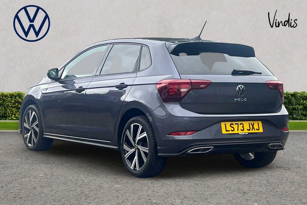 Volkswagen Polo Volkswagen Polo Hatchback 1.0 Tsi R-line LS73JXJ Grey #3