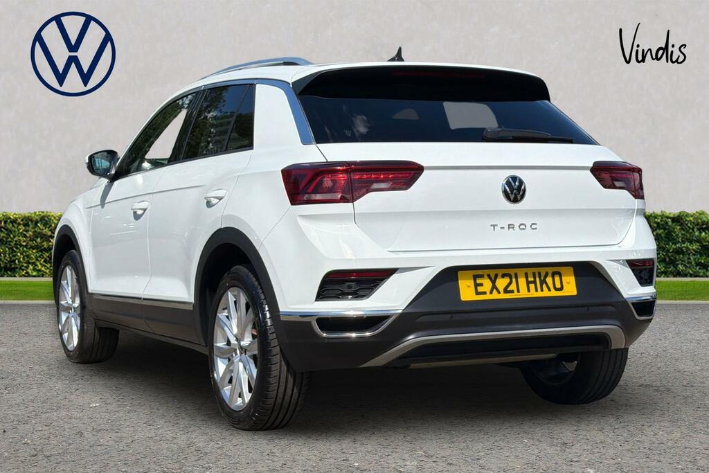 Volkswagen T-Roc Volkswagen T-roc Sel 1.5 Tsi 150Ps Evo 7-Speed Dsg EX21HKO White #3