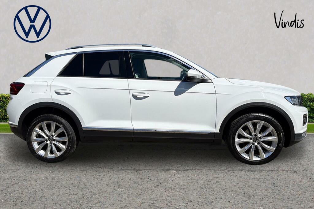 Volkswagen T-Roc Volkswagen T-roc Sel 1.5 Tsi 150Ps Evo 7-Speed Dsg EX21HKO White #4