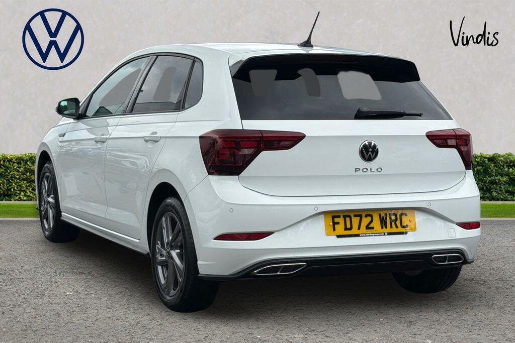 Volkswagen Polo Volkswagen Polo R-line 1.0 Tsi 110Ps 7-Speed Dsg 5 FD72WRC White #3