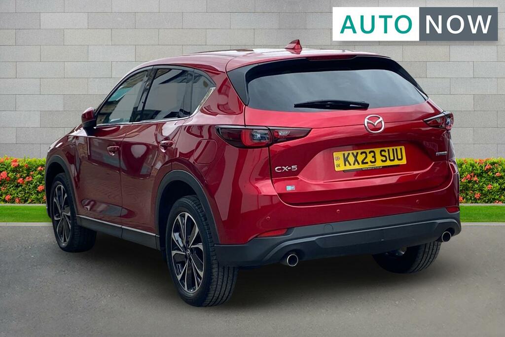 Mazda CX-5 Mazda Cx-5 2.0 E-skyactiv G Mhev Exclusive-line Su KX23SUU Red #3