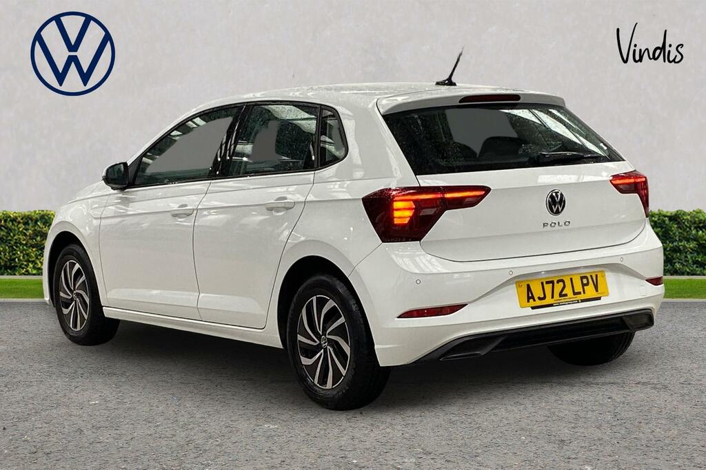 Volkswagen Polo Volkswagen Polo Life 1.0 Tsi 95Ps 7-Speed Dsg 5 Do AJ72LPV White #3