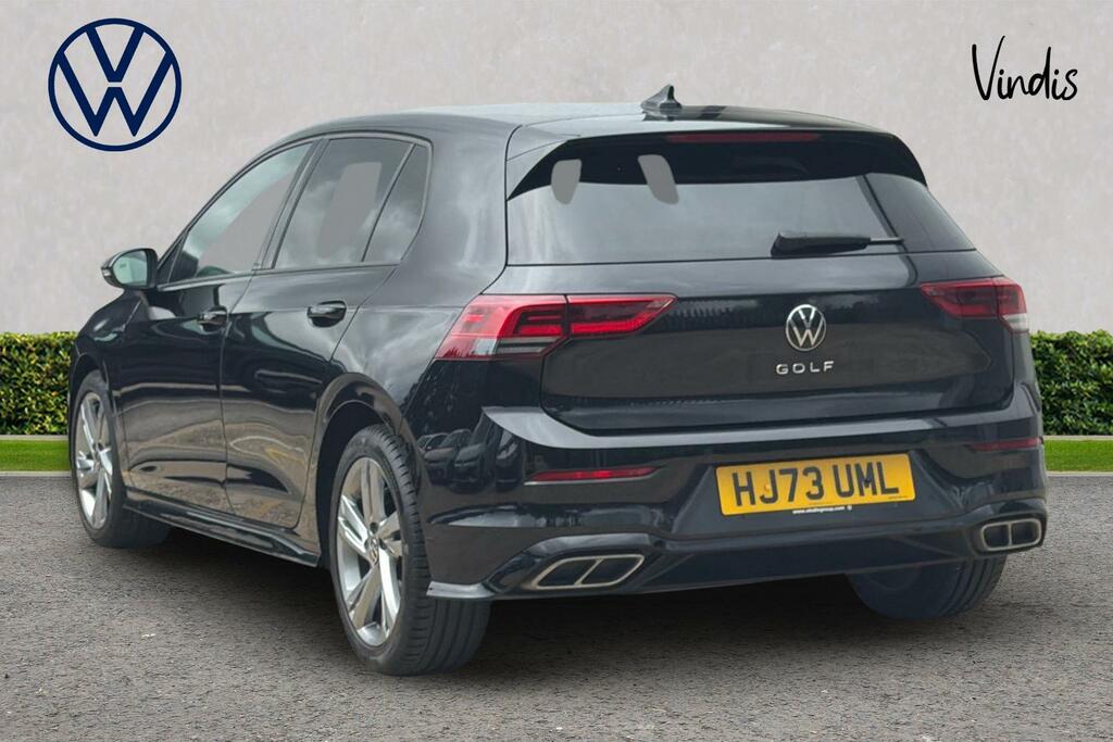 Volkswagen Golf Volkswagen Golf Hatchback 1.5 Tsi R-line HJ73UML Black #3