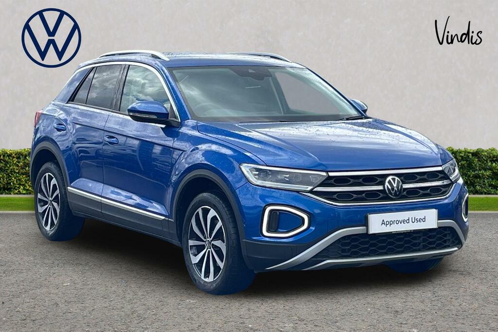 Volkswagen T-Roc Volkswagen T-roc Style 1.5 Tsi 150Ps 7-Speed Dsg 5 Blue