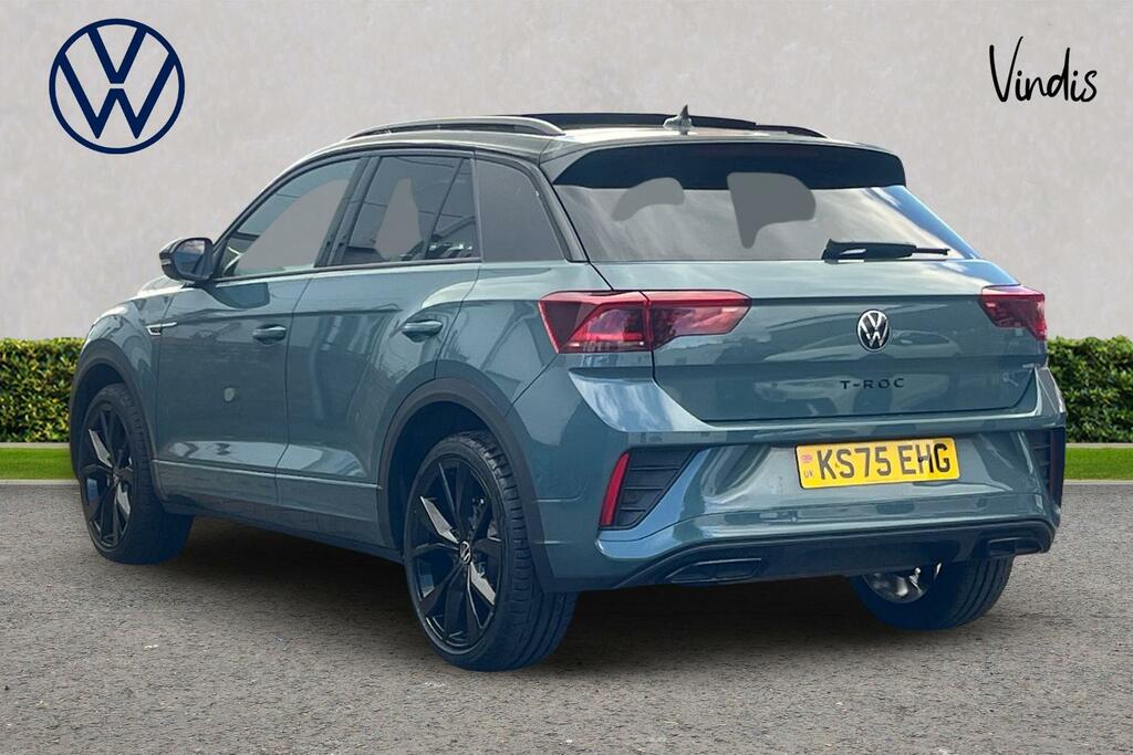 Volkswagen T-Roc Volkswagen T-roc Hatchback 1.5 Tsi Black Edition P KS75EHG Blue #3