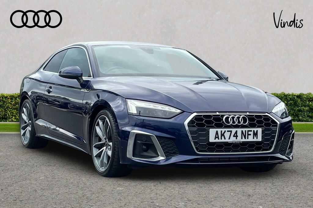 Audi A5 Audi A5 Coup- S Line 40 Tfsi 204 Ps S Tronic Blue