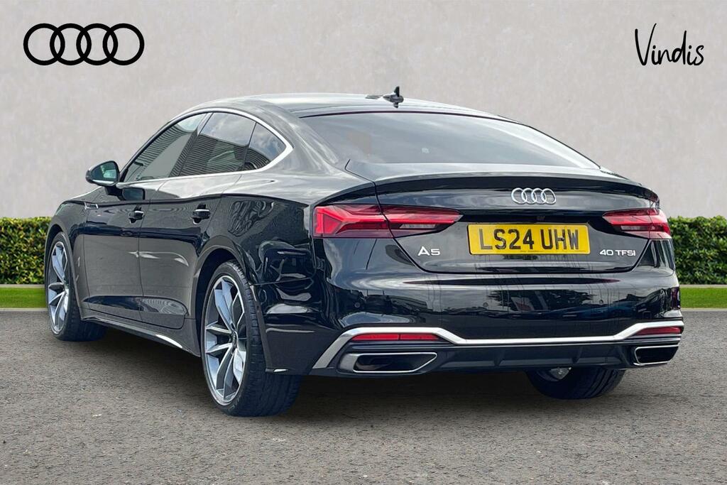 Audi A5 Audi A5 Sportback S Line 40 Tfsi 204 Ps S Tronic LS24UHW Black #3