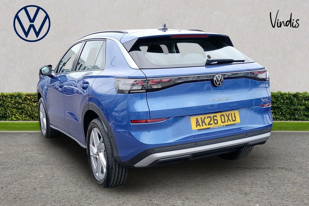 Volkswagen T-Roc Volkswagen T-roc Hatchback 1.5 Etsi Life Dsg AK26OXU Blue #3