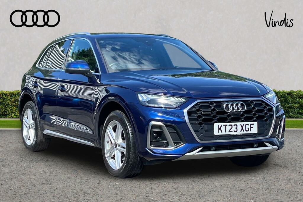 Audi Q5 Audi Q5 S Line 45 Tfsi Quattro 265 Ps S Tronic Blue