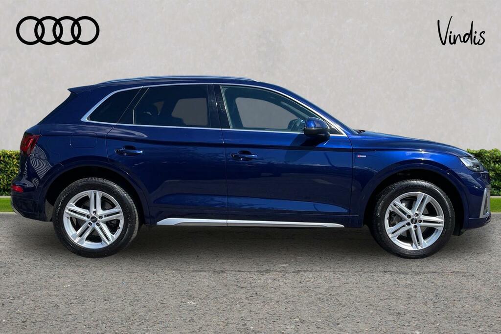 Audi Q5 Audi Q5 S Line 45 Tfsi Quattro 265 Ps S Tronic KT23XGF Blue #4