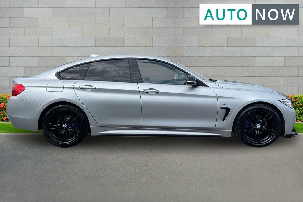 BMW 4 Series Gran Coupe Bmw 4 Series Gran Coupe 2.0 420D M Sport Hatchback Silver #5